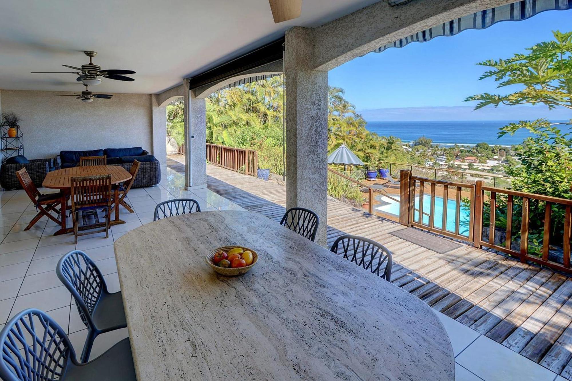 La Villa Bel Ocean - Saint Gilles Bains Eksteriør billede